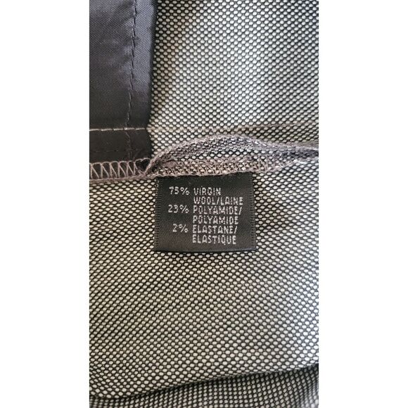 Lafayette 148 Virgin Wool Gray Trouser Pants - Picture 4 of 4